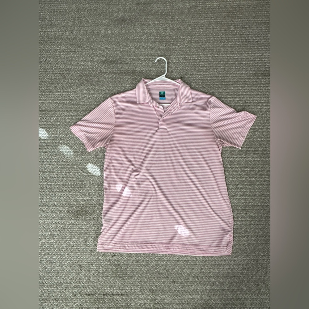 Men’s Pro Tour Pink Golf Polo